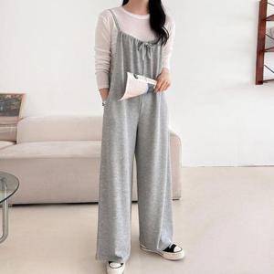 [강물처럼]아이우먼 리본와이드점프슈트 ARX147M601 빅사이즈 (4