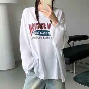 [강물처럼]아이우먼 굿테이스트오버티셔츠 SEX157M602 빅사이즈