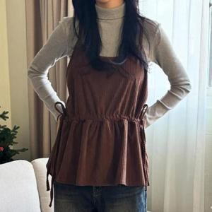 [강물처럼]아이우먼 허리셔링골덴뷔스티에 YPX106M601 빅사이즈