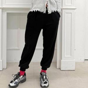 [강물처럼]아이우먼 핀탁줄트레이닝팬츠 NMX120M601 빅사이즈 (4