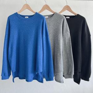 [강물처럼]빅사이즈티 X018L601 언발컷가오리핏니트 MA (4522961