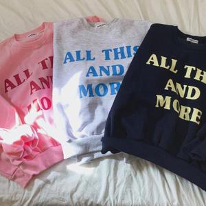 [강물처럼]빅사이즈티 X024L601 앤드모어가오리맨투맨 GB (45229