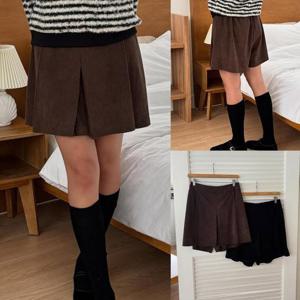 [강물처럼]위쉬몰 YP 플리츠골지주름반바지(X029H601) 빅사이즈