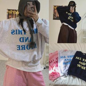 [강물처럼]위쉬몰 GB 올디스세미크롭맨투맨(X024H601) 빅사이즈