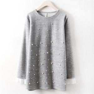 [강물처럼]아이우먼 블링펄배색루즈티 MN0489M601 빅사이즈 (456