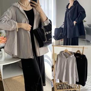 [강물처럼]위쉬몰 RA 바스락차차망토집업(X182H602) 빅사이즈 (4