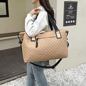 데일리 대용량 소프트 퀼팅 트래블 보스턴백 BS-64