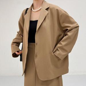 [강물처럼]아이우먼 기본카라쓰리버튼자켓 RAV292M602 빅사이즈