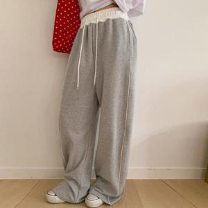 [강물처럼]아이우먼 한줄배색트레이닝팬츠 BUX175M602 빅사이즈