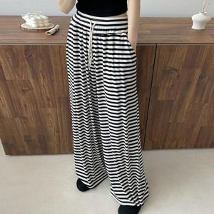 [강물처럼]아이우먼 여유로운가로라인팬츠 NOX338M603 빅사이즈