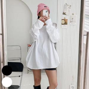 [강물처럼]빅사이즈티 K879L603 랍바라인오버트임긴팔티 NS (466