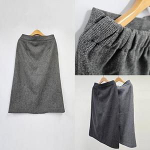 [강물처럼]위쉬몰 CR 팬슬백밴딩H트임스커트(T427H412) 빅사이즈