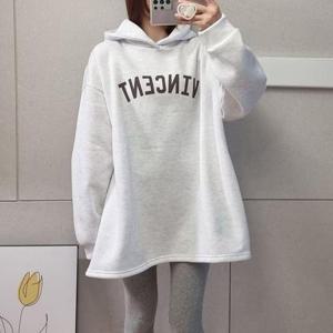 [강물처럼]아이우먼 빈센트나염기모후드티 NST445M412 빅사이즈