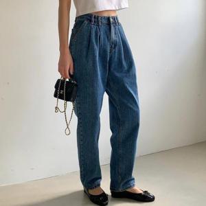 [강물처럼]아이우먼 클로즈주름보이핏팬츠 CAT987M503 빅사이즈