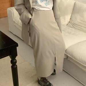 [강물처럼]아이우먼 체리미니멀정장치마 MOT985M503 빅사이즈 (3