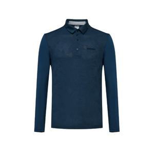 아이더긴팔티 BQJ DMM25206N7 ICE-LONG (아이스 롱) 남성 자가드 긴팔폴로 티셔츠 (Deep Sea)