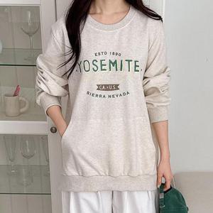 [강물처럼]아이우먼 요세미티라운드포켓티 SMU007M503 빅사이즈