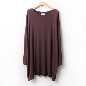 [강물처럼]아이우먼 촉촉실키루즈긴팔티 RAA329M412 빅사이즈 (2