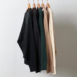 [강물처럼]빅사이즈니트티 J648L412 입술폴라캐시미어니트티 AP