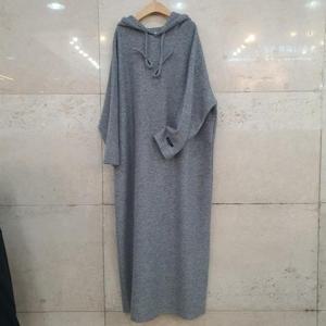 [강물처럼]아이우먼 브러쉬후드기모원피스 RAQ354M412 빅사이즈