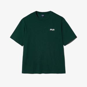 휠라반팔티 TQJ FS2RSH2103X-DGR 빅리니어 레터링 반팔티