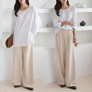 [강물처럼]위쉬몰 NO 데일리슬럽긴팔티(A590H503) 빅사이즈 (316