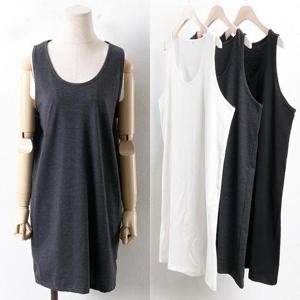 [강물처럼]위쉬몰 WW 365일면나시롱-T(1928H503) 빅사이즈 (3165