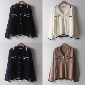 [강물처럼]위쉬몰 RM 골든Y카라니트가디건(D045H501) 빅사이즈 (