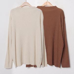 [강물처럼]위쉬몰 RM 골지빅엣지루즈핏폴라(B757H501) 빅사이즈