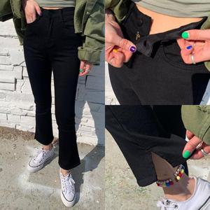 [강물처럼]위쉬몰 CA 심플블랙스판부츠진214(Q529H501) 빅사이즈