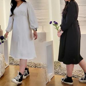 [강물처럼]위쉬몰 DL 브이넥A라인웨딩원피스(K767H502) 빅사이즈