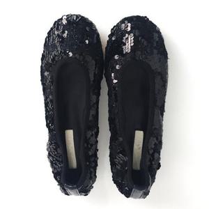 [디자이어로즈][디자이어로즈] 여성 봄 스팽글플랫 발편한 블링