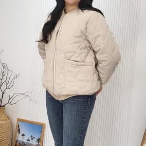 [강물처럼]아이우먼 골덴시보리누빔점퍼 DLK779M502 빅사이즈 (3