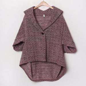 [강물처럼]아이우먼 큐티헤링본기모숄자켓 MNB775M502 빅사이즈