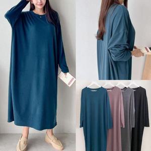 [강물처럼]위쉬몰 AR 잇템박스라운드원피스(T659H501) 빅사이즈