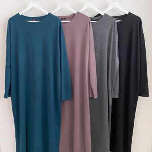 [강물처럼]빅사이즈롱원피스 T659L501 코코라박스스판원피스 AR