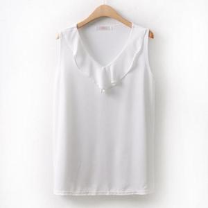 [강물처럼]아이우먼 프릴나시블라우스 BG5500M501 빅사이즈 (299