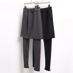 [강물처럼]빅사이즈스커트레깅스 3623L501 밍크치마레깅스 IN (3