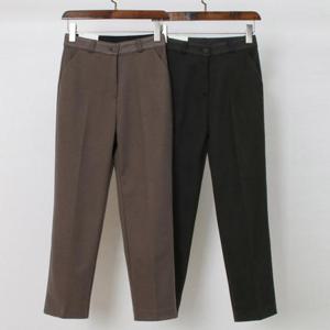 [강물처럼]빅사이즈정장바지 T694L501 오피스밴딩기모슬랙스 CA