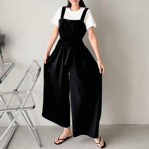 [강물처럼]아이우먼 파스텔와이드점프슈트 ART701M501 빅사이즈