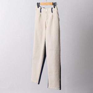 [강물처럼]빅사이즈사랑해요 F186L405 순수데님투톤배기팬츠 LO