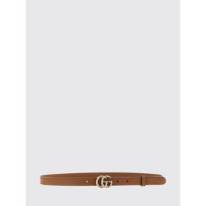 구찌 GG 마몽 씬 벨트 4094170AAA5 2718 Brown