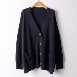 [강물처럼]아이우먼 썸머브이넥루즈가디건 API632M405 빅사이즈