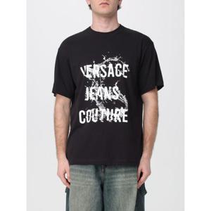 베르사체 반팔 티셔츠 80GAHC01CJ01C 899 Black