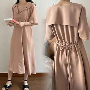 [강물처럼]위쉬몰 YP 세라카라핀턱롱원피스(G986H405) 빅사이즈