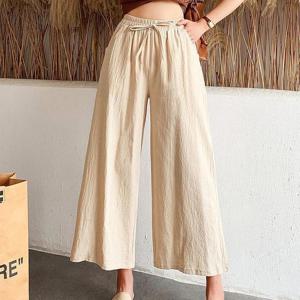 [강물처럼]아이우먼 드라이밴딩면통팬츠 ECJ107M404 빅사이즈 (1