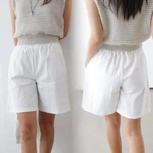 [강물처럼]위쉬몰 WB 위클리원픽스판반바지(S016H404) 빅사이즈