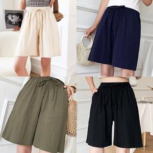 [강물처럼]위쉬몰 EC 루즈끈밴딩통풍반바지(J106H404) 빅사이즈