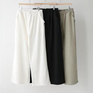 [강물처럼]빅사이즈사랑해요 Q995L404 바이오린넨일자통팬츠 LY