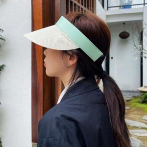 [패션] 쿨니스 돌돌이 썬캡 시원한 햇빛가림 여름모자 민트